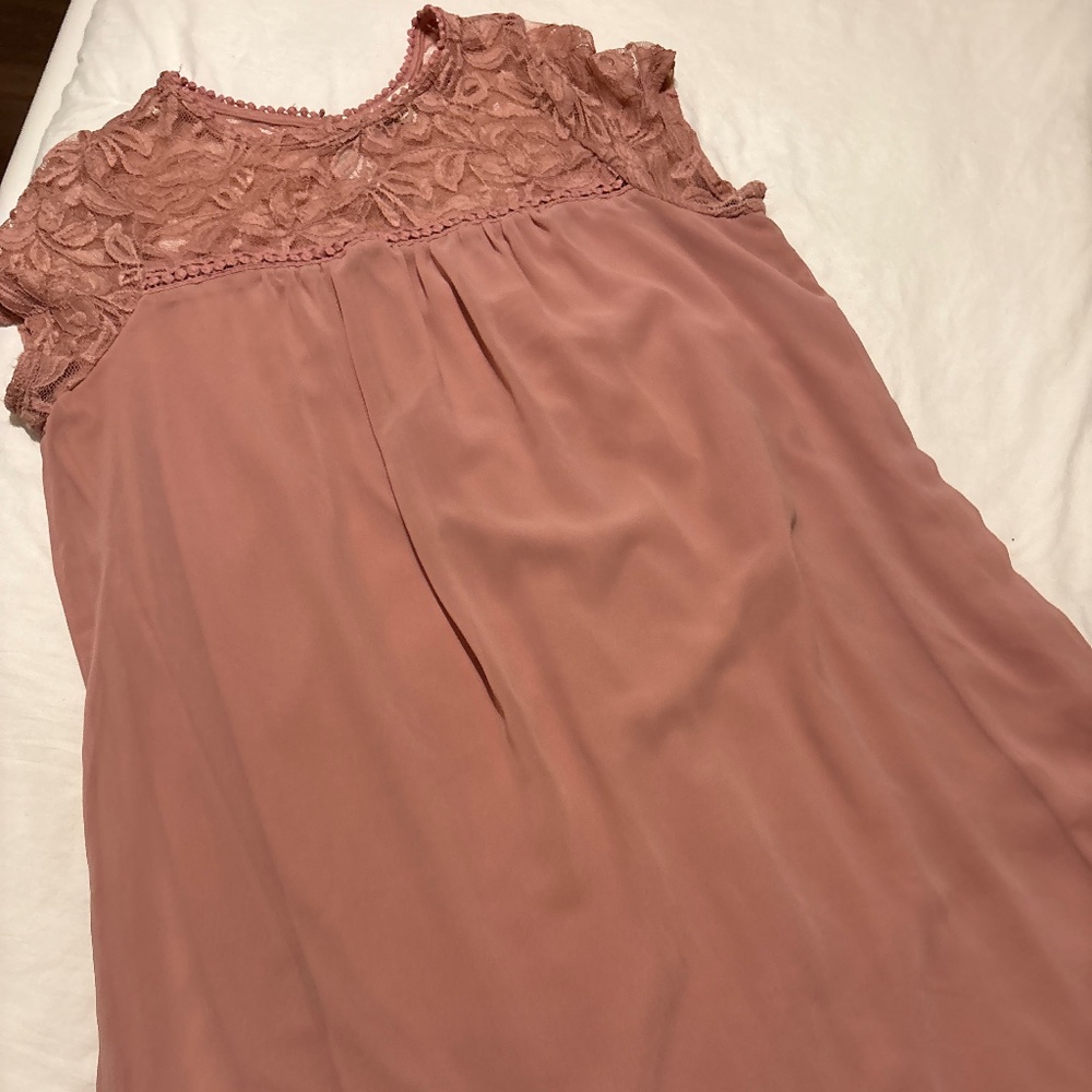 sheer lace dress